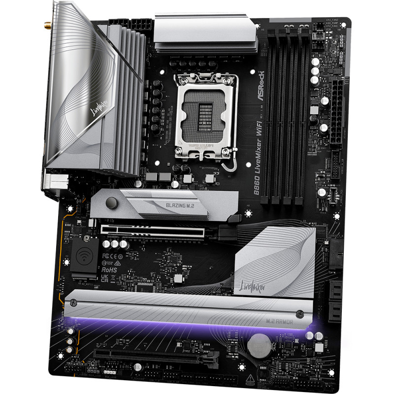 Asrock B860 Livemixer Wi -Fi Maternal.
