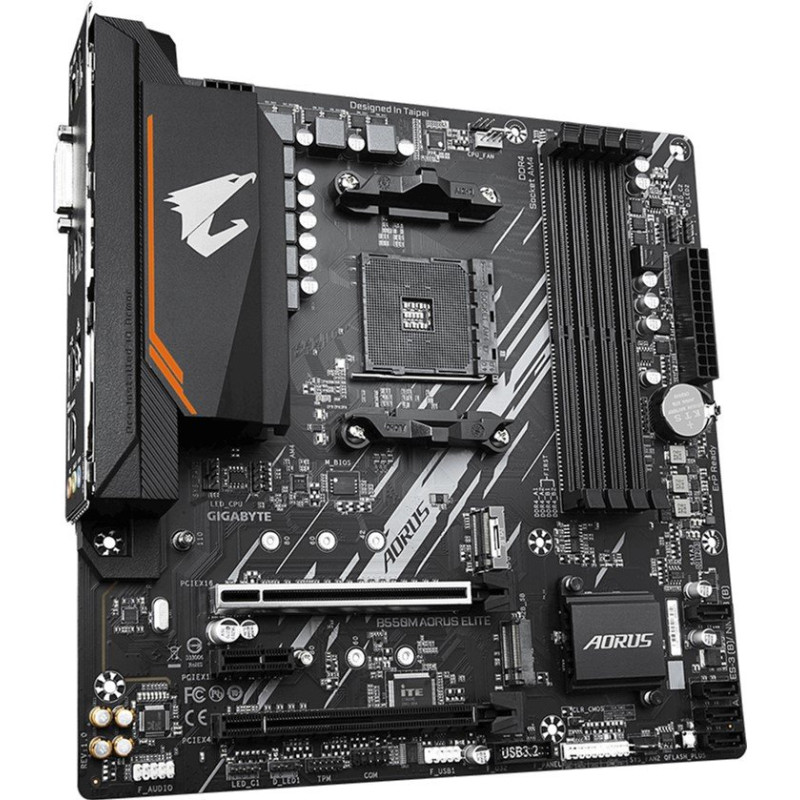 Материнська плата Gigabyte B550M AORUS ELITE