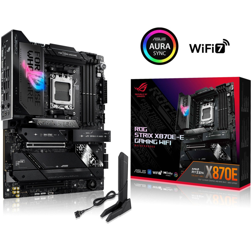 Материнська плата ASUS ROG STRIX X870E-E GAMING WIFI