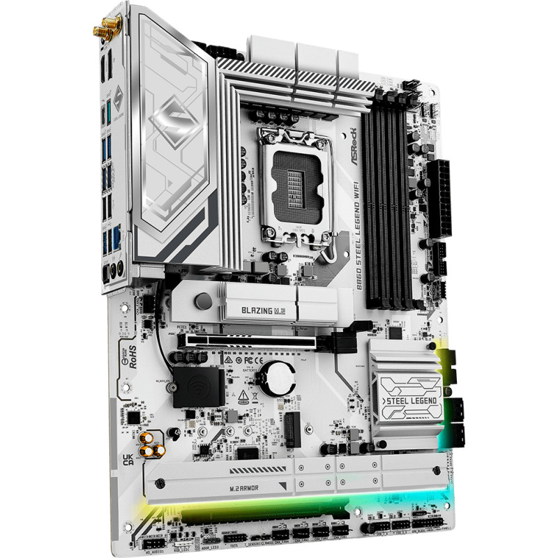 Asrock B860 Сталева легенда Wi -Maternal