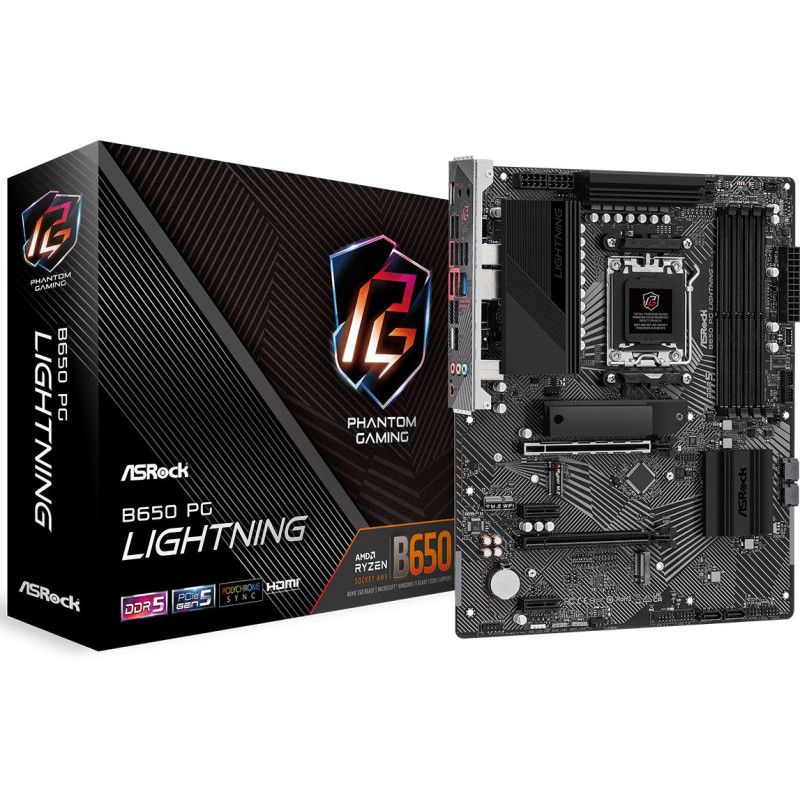 Материнська плата ASRock B650 PG LIGHTNING