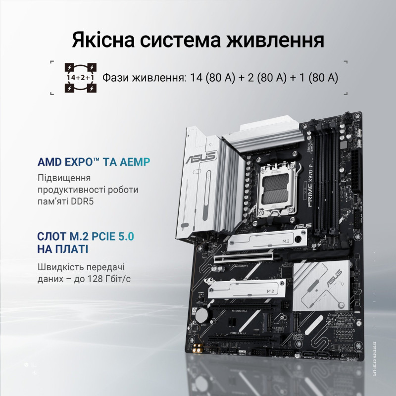 Материнська плата ASUS PRIME X870-P