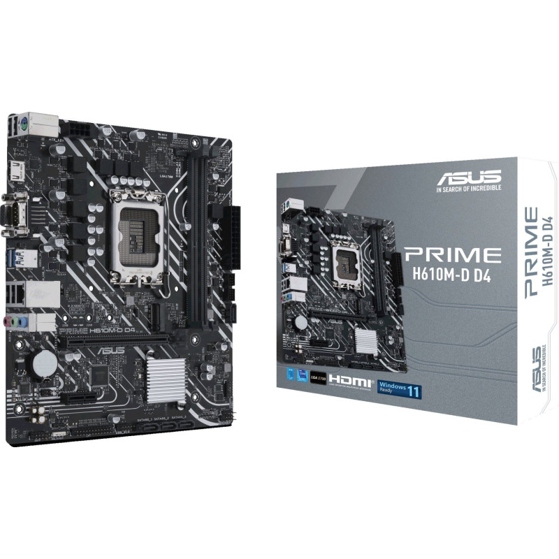 Материнська плата Asus PRIME H610M-D D4