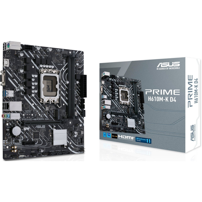 Материнська плата Asus PRIME H610M-K D4