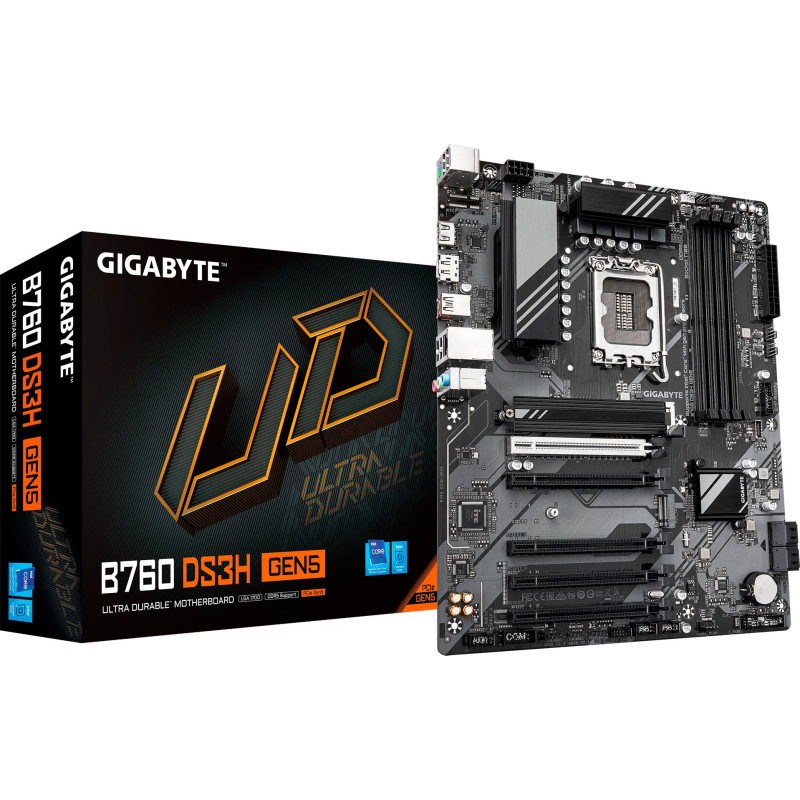 Материнська плата GIGABYTE B760 DS3H GEN5