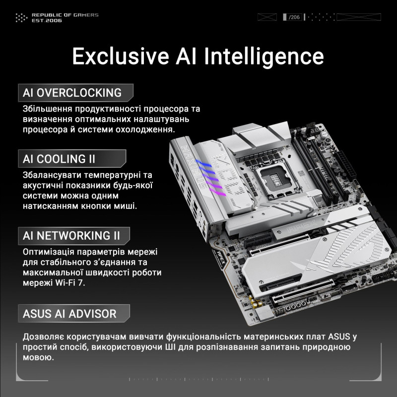 Материнська плата ASUS ROG MAXIMUS Z890 APEX