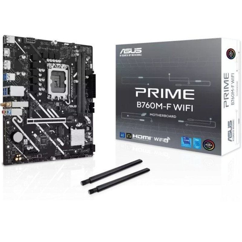 Материнська плата ASUS PRIME B760M-F WIFI