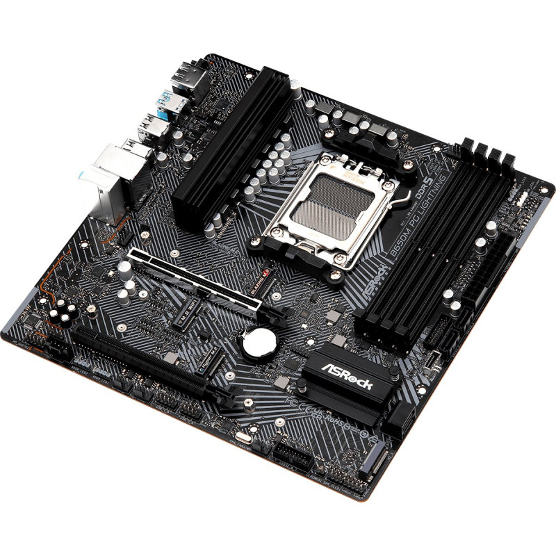 Материнська плата ASRock B650M PG Lightning