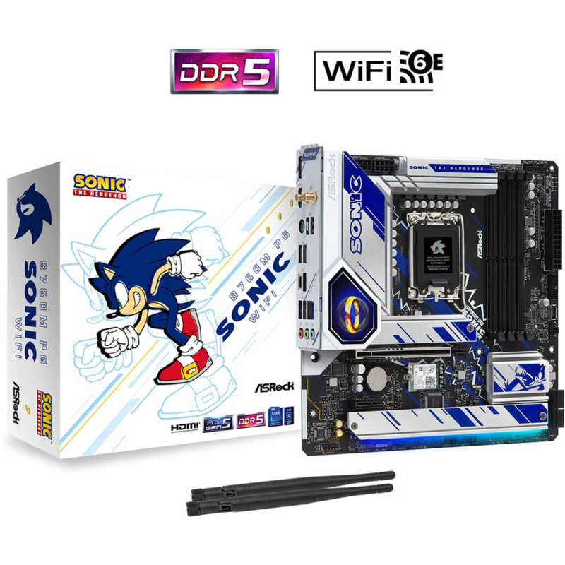 Материнська плата ASRock B760M PG Sonic WiFi