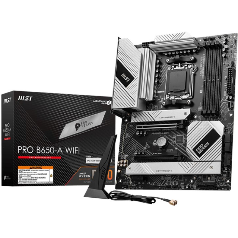 Материнська плата MSI PRO B650-A WIFI