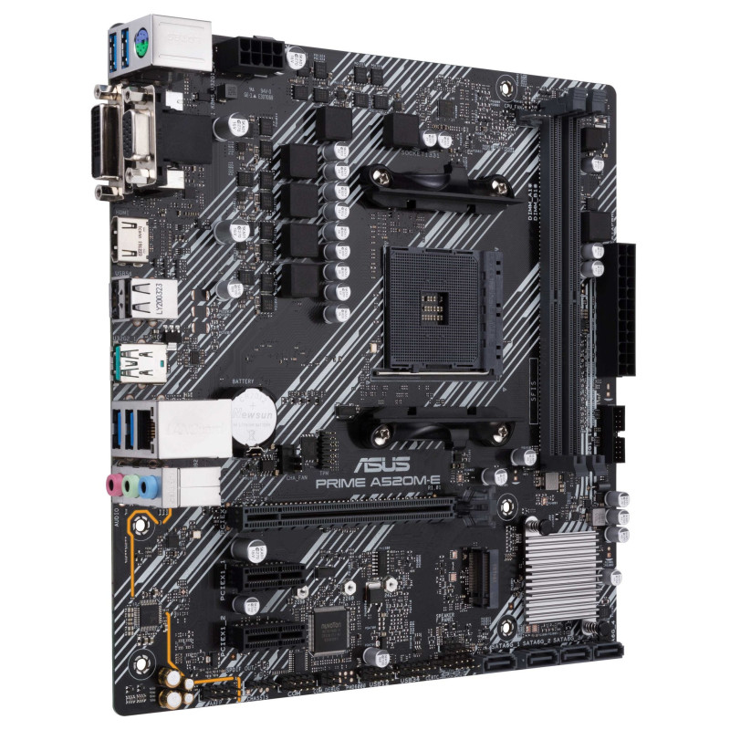 Материнська плата Asus Prime A520M-E/CSM