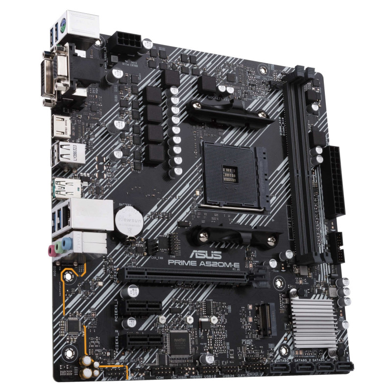 Материнська плата Asus Prime A520M-E/CSM