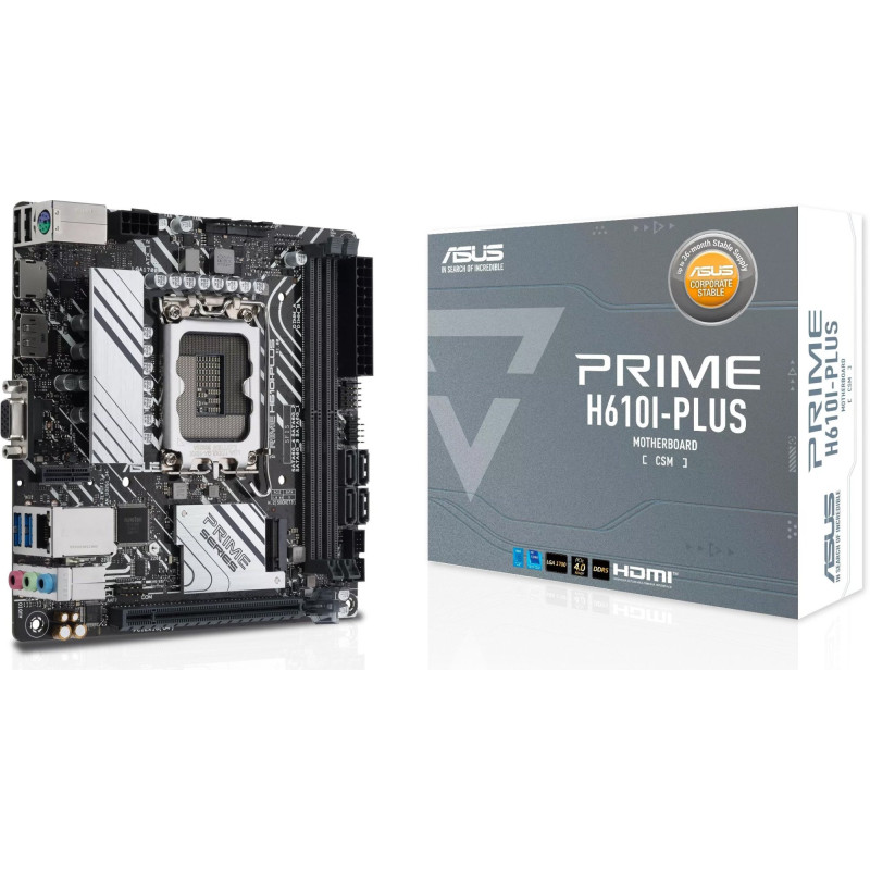Материнська плата Asus Prime H610I-Plus-CSM