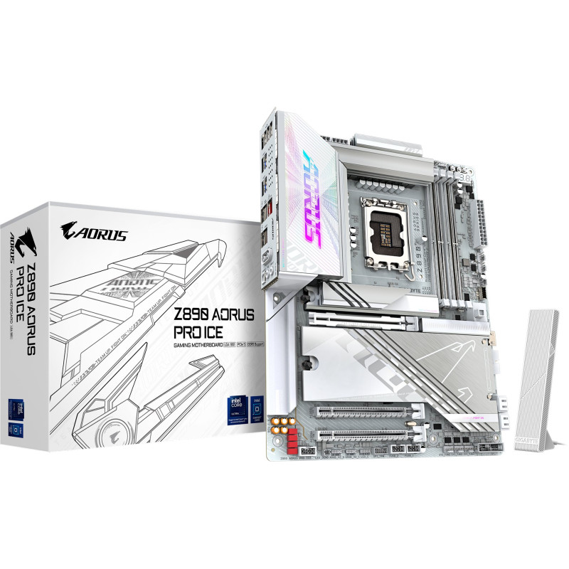 Материнська плата GIGABYTE Z890 AORUS PRO ICE