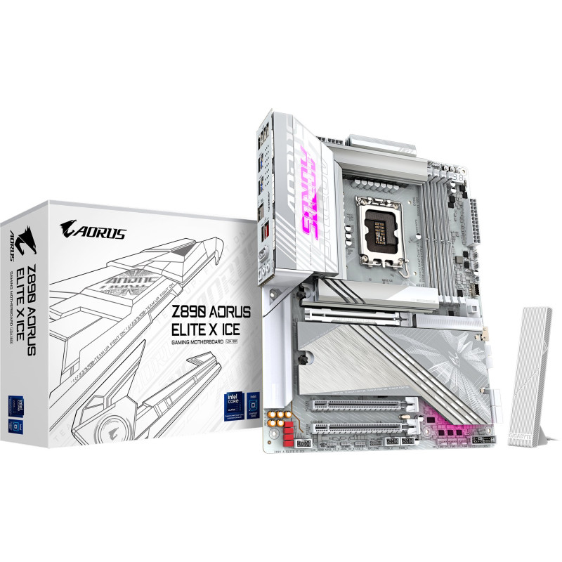 Материнська плата GIGABYTE Z890 AORUS ELITE X ICE