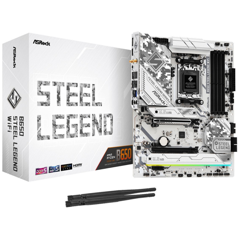 Материнська плата ASRock B650 Steel Legend WIFI