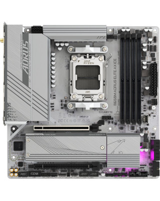 Материнська плата GIGABYTE B650M AORUS ELITE AX ICE