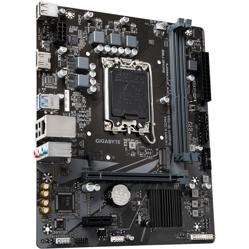 Материнська плата GIGABYTE H610M K DDR4
