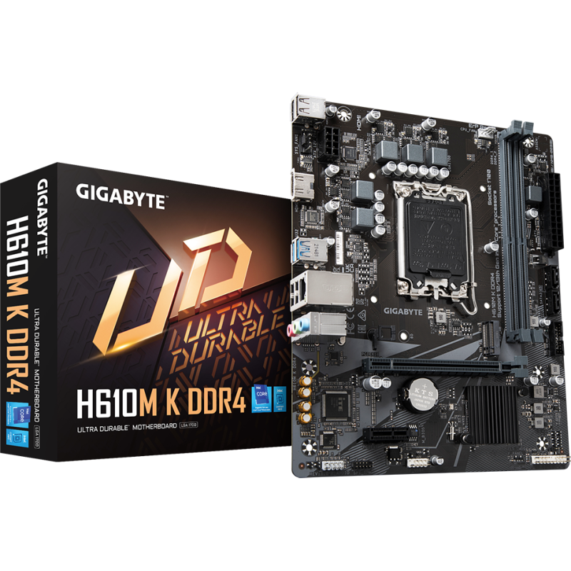 Материнська плата GIGABYTE H610M K DDR4