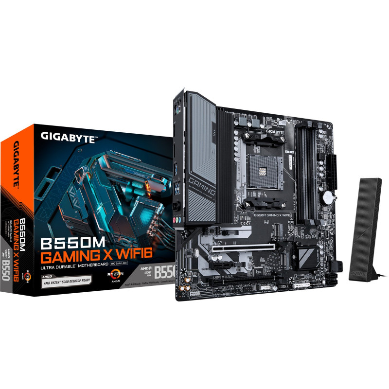 Материнська плата GIGABYTE B550M GAMING X WIFI6