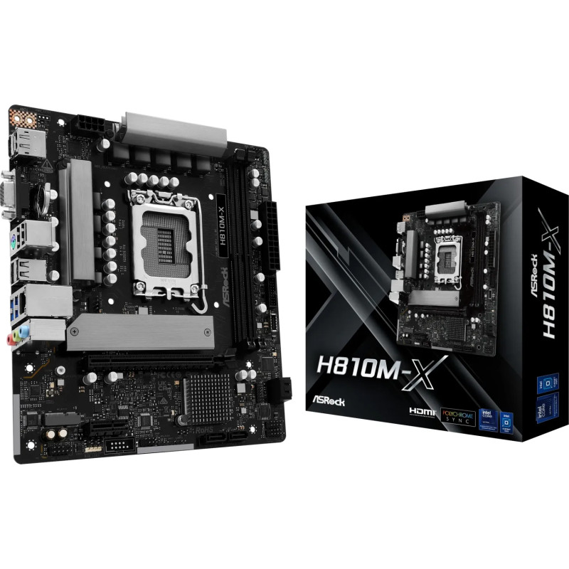 Материнська плата AsRock H810M-X