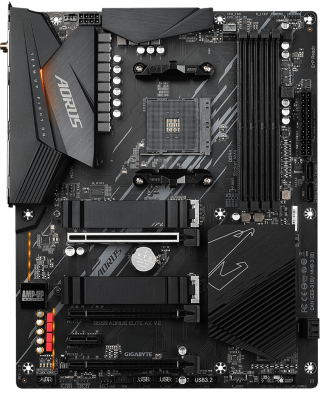 Материнська плата Gigabyte B550 AORUS ELITE AX V2