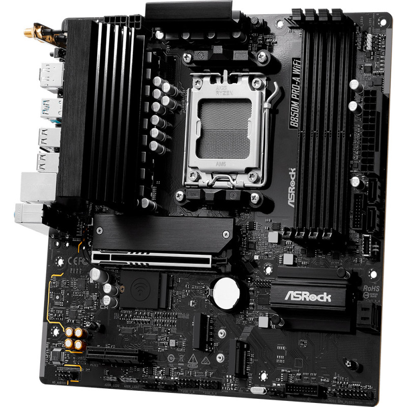 Mатеринська плата ASROCK B850M PRO-A WIFI