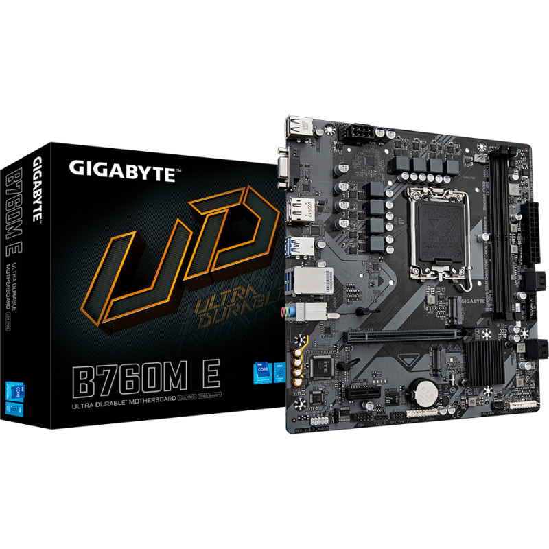 Материнська плата GIGABYTE B760M E