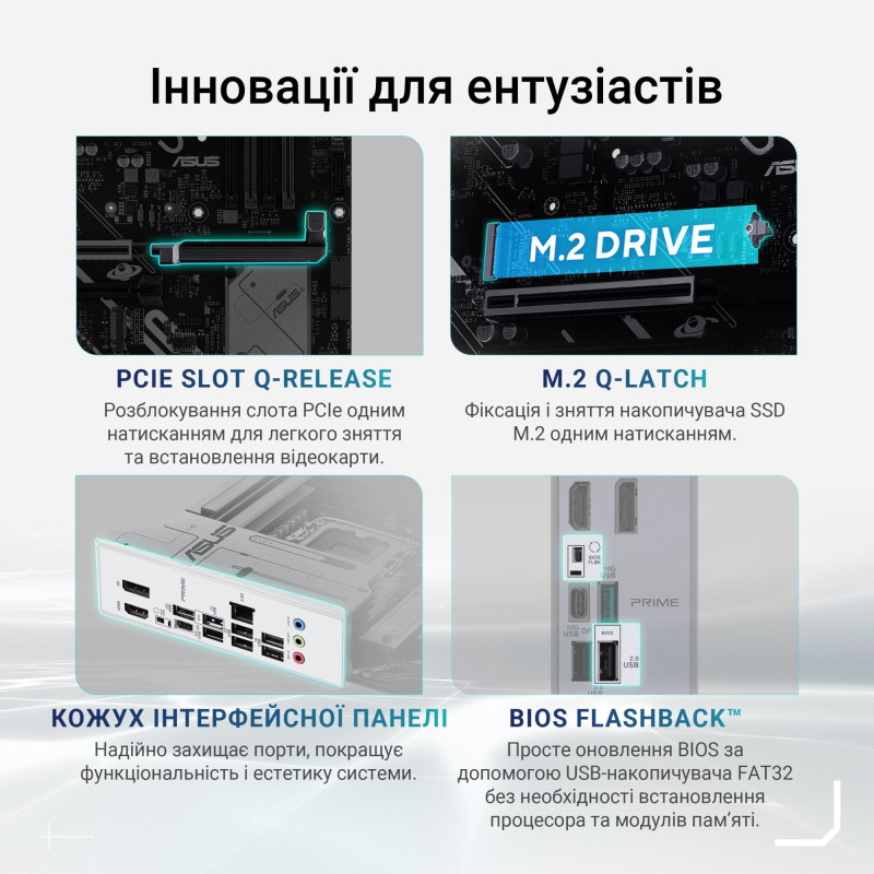 Материнська плата ASUS PRIME Z890-P