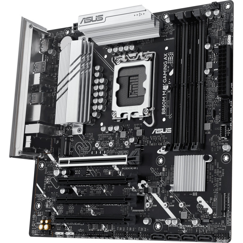Материнська плата ASUS B860M MAX GAMING AX