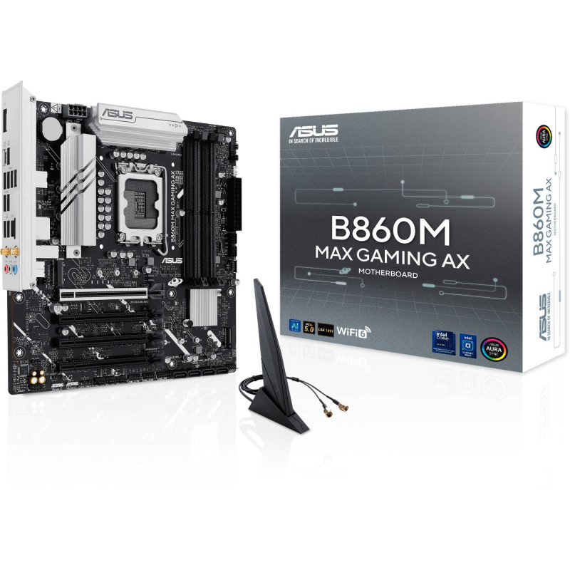 Материнська плата ASUS B860M MAX GAMING AX