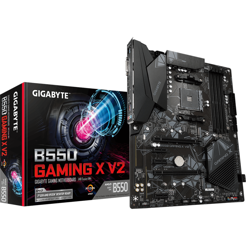 Материнська плата GIGABYTE B550 GAMING X V2
