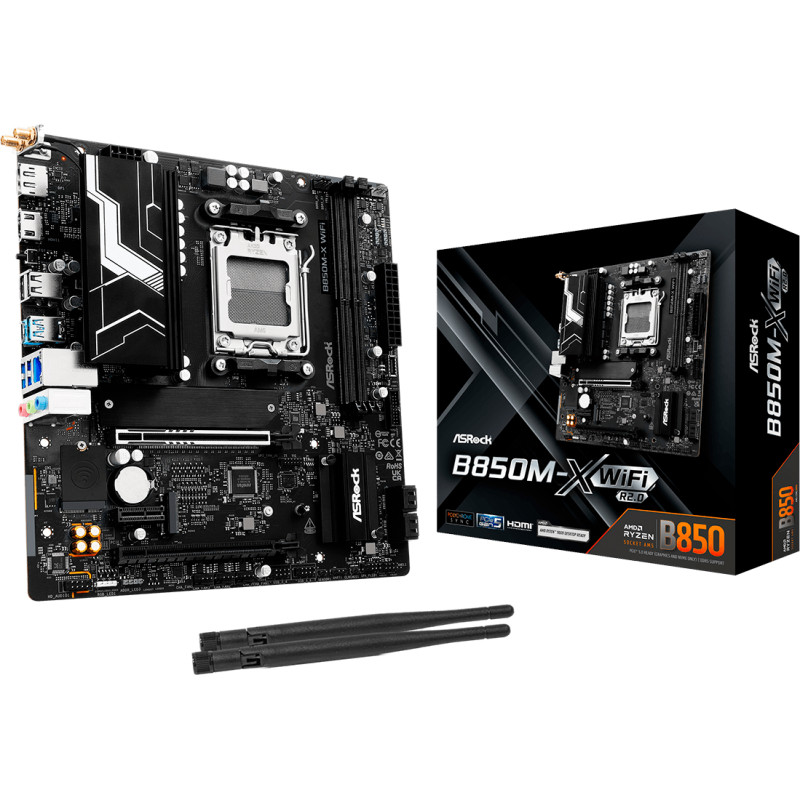 Материнська плата ASROCK B850M-X WIFI R2.0
