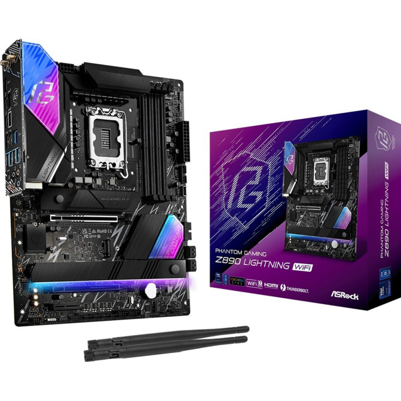 Mатеринська плата ASROCK Z890 LIGHTNING WIFI