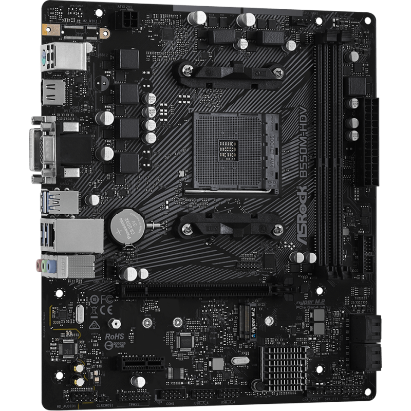 Материнська плата ASRock B550M-HDV