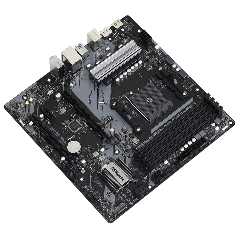 Материнська плата ASRock B550M Phantom Gaming 4