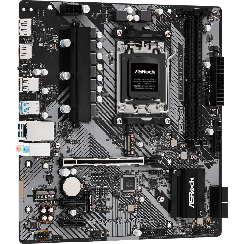 Материнська плата ASRock B650M-H/M.2+