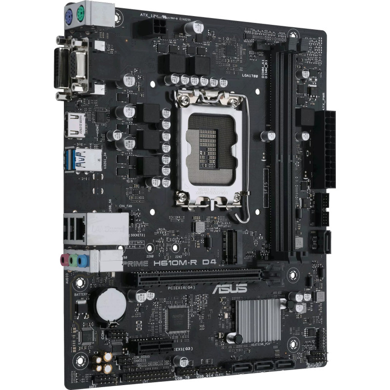 Материнська плата ASUS PRIME H610M-R D4-SI