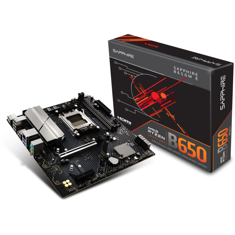 Материнська плата SAPPHIRE B650M-E (52112-04-40G)