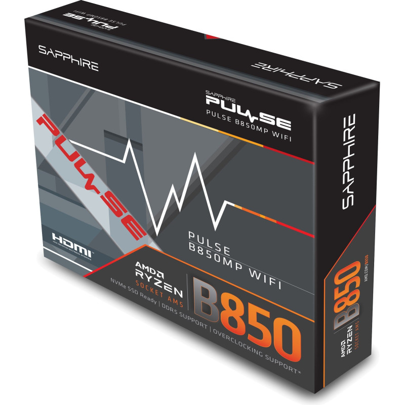Материнська плата SAPPHIRE PULSE B850M WIFI (52123-04-40G)