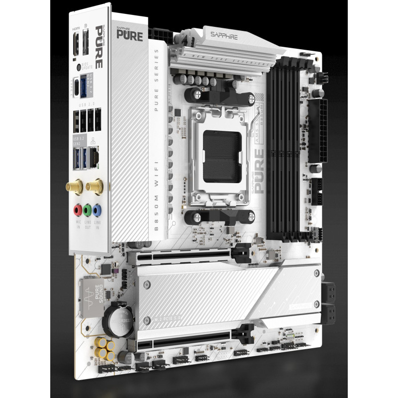 Материнська плата SAPPHIRE PURE B850M WIFI (52123-02-40G)