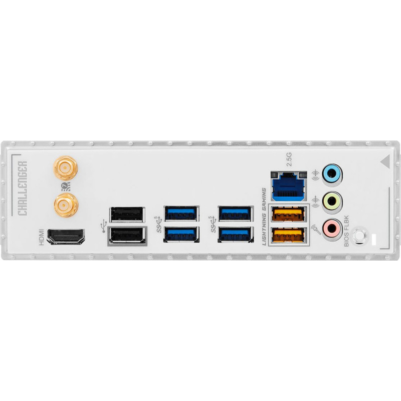 Mатеринська плата ASROCK B850M CHALLENGER WIFI WHITE