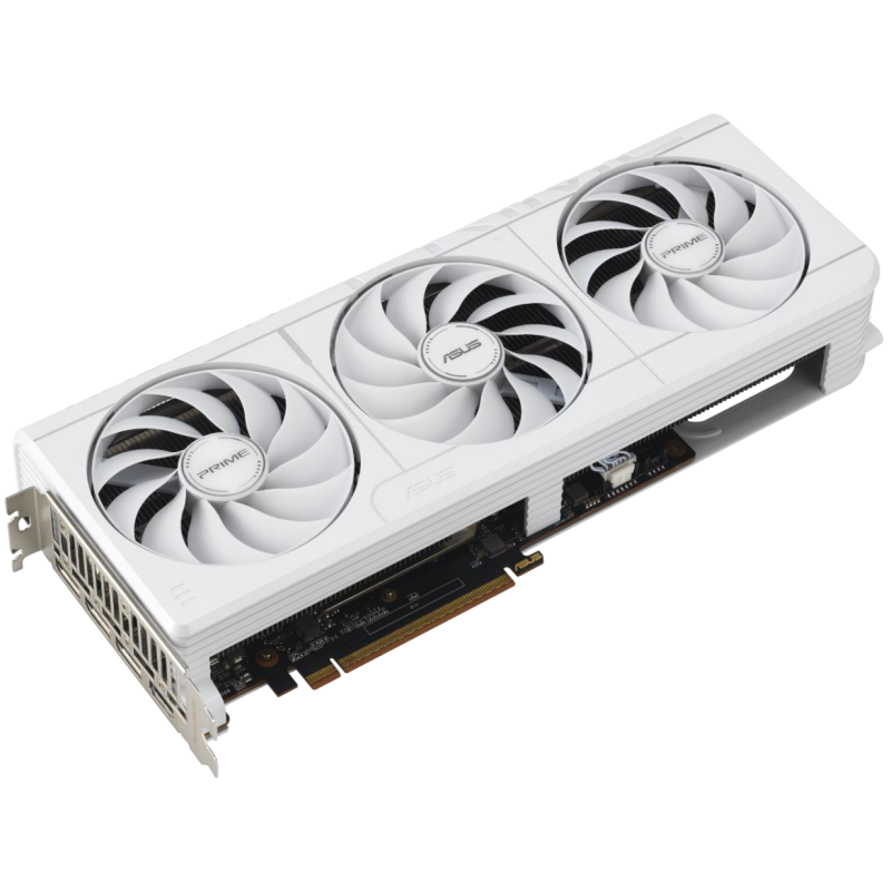 Відеокарта ASUS Radeon RX 9070 XT 16Gb PRIME OC WHITE (PRIME-RX9070XT-O16G-WHITE)
