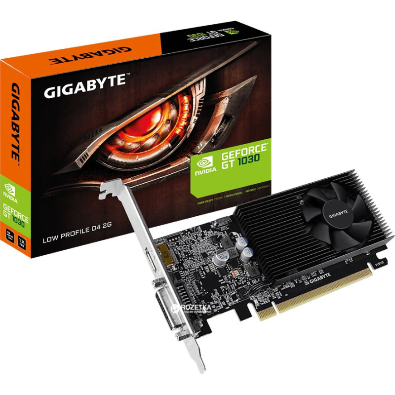 Відеокарта Gigabyte GeForce GT1030 2048Mb (GV-N1030D4-2GL)