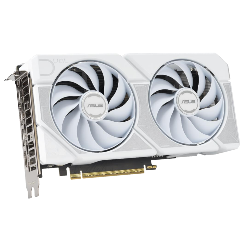 Відеокарта ASUS Nvidia GeForce RTX 5060 DUAL OC WHITE 8GB (DUAL-RTX5060-O8G-WHITE)