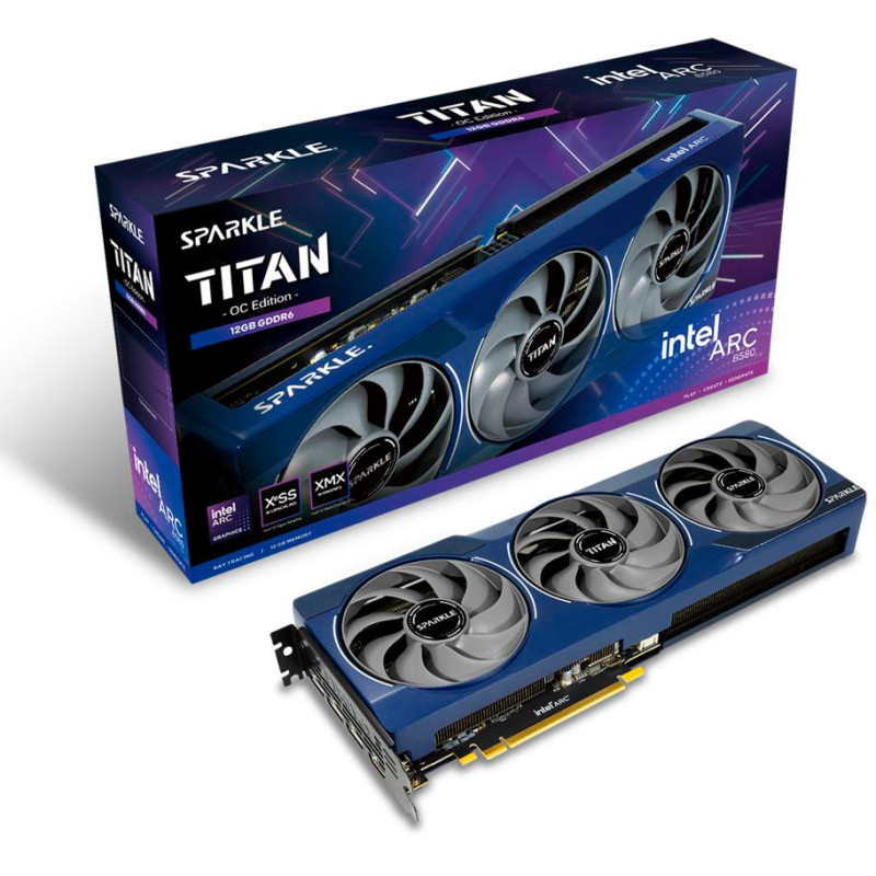 The Sparkle Intel Arc B580 Titan OC 12GB GDDR6 (SB580T-12GOC)
