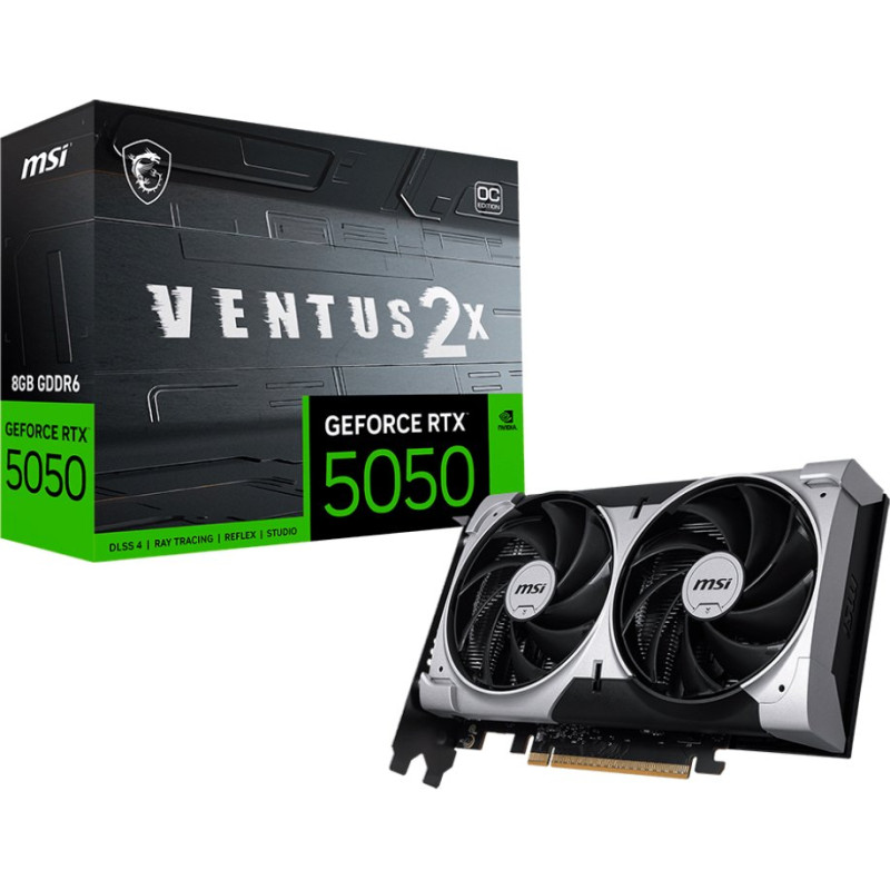 Відеокарта MSI GeForce RTX 5050 8G VENTUS 2X OC