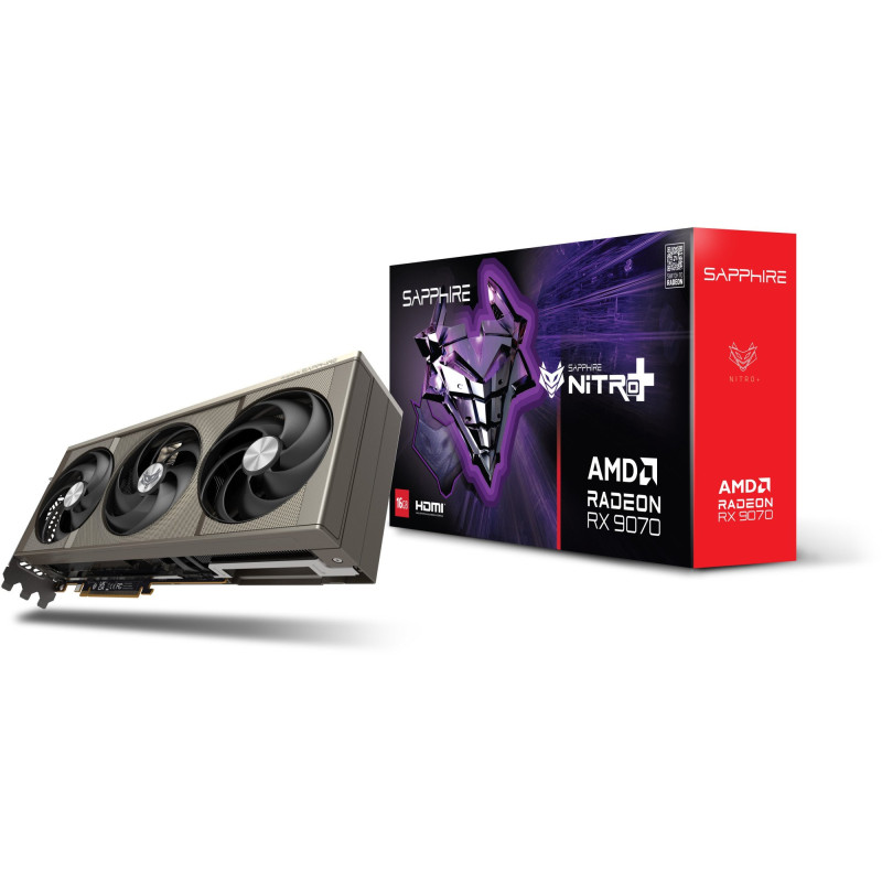 Відеокарта SAPPHIRE RX 9070 GAMING OC DUAL NITRO (11349-01-20G)