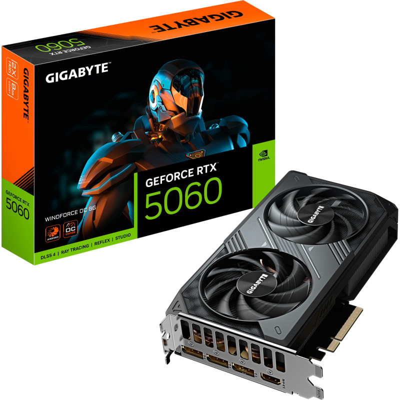 Відеокарта GIGABYTE NVIDIA GV-N5060WF2OC-8GD