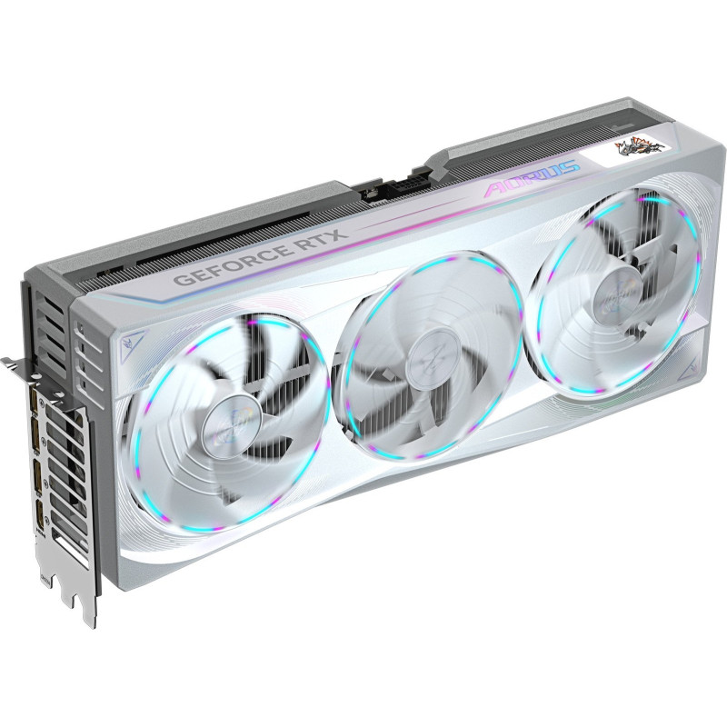 Відеокарта GIGABYTE Nvidia GeForce RTX 5090 AORUS MASTER ICE 32G (GV-N5090AORUSM ICE-32GD)